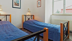 Schlafzimmer Ferienwohnung 05 Villa Seegarten