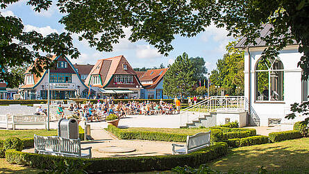 Kurpark an der Promenade Boltenhagen